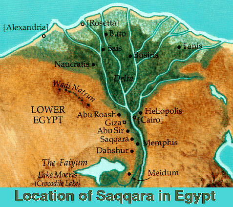 Ancient Egyptians Location