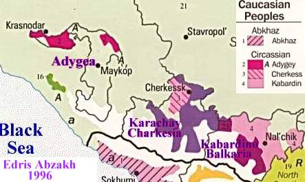 Caucasus Map